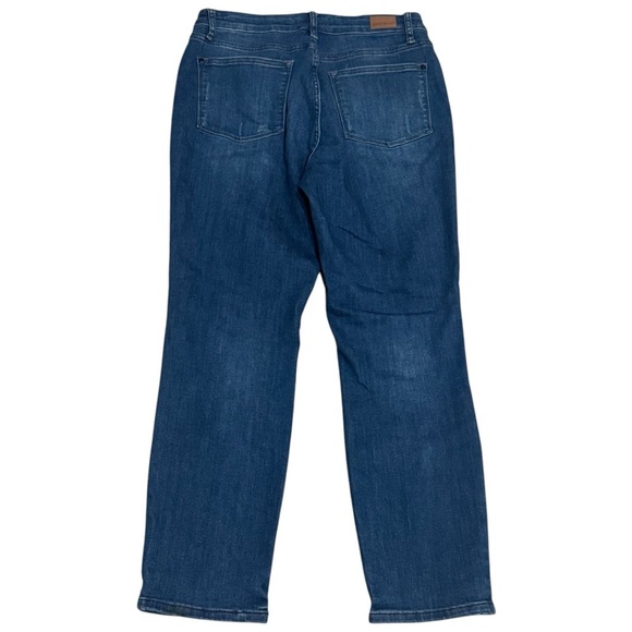 Judy Blue Dark Blue Boyfriend Jeans size 11/30 - Picture 4 of 8